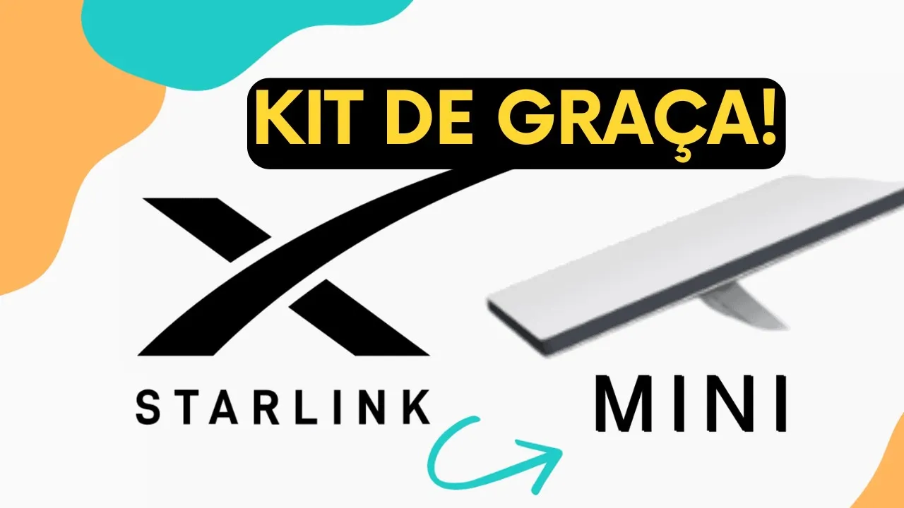 NÃO COMPRE STARLINK! Veja Como Ganhar o Kit Completo 100% Grátis!