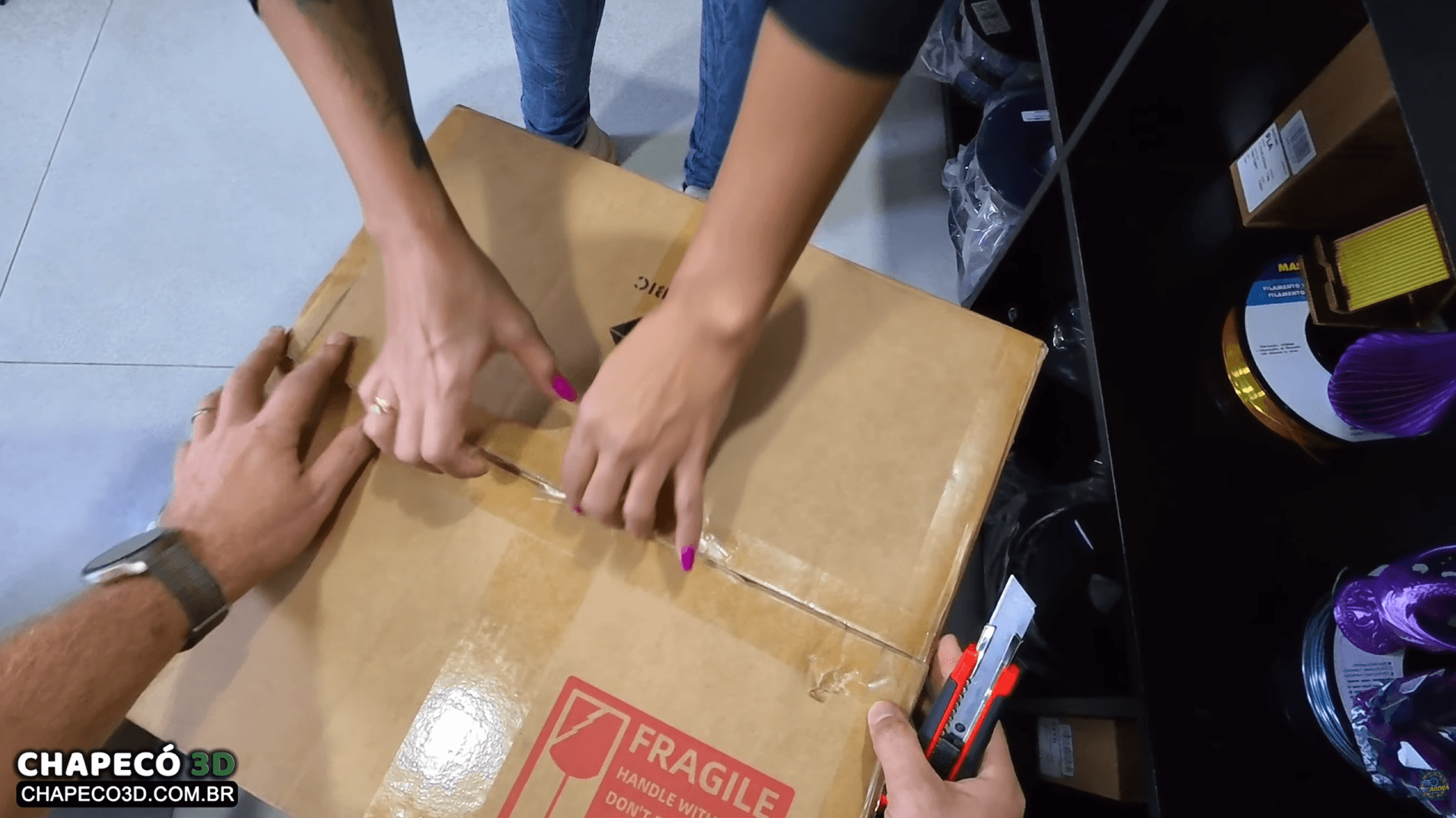 abrindo e ligando pela primeira vez Anycubic kobra s1 combo